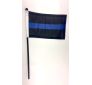 4"x6" Hand-held Mini Thin Blue Line Flags